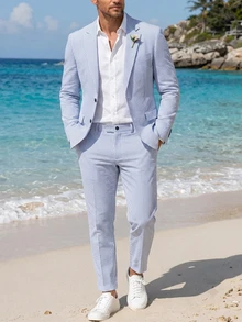 Blue and White