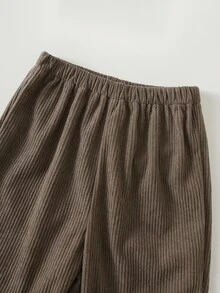 Cozy Pixies 男嬰可愛拼色短袖 Polo 衫與冬季長褲套裝 - 彩色 - 查看 7