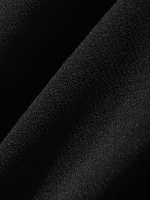 FRIFUL Women's Early Autumn New Korean Short Slimming Side Slit Versatile Skirt Cute Tops - Black - View 5