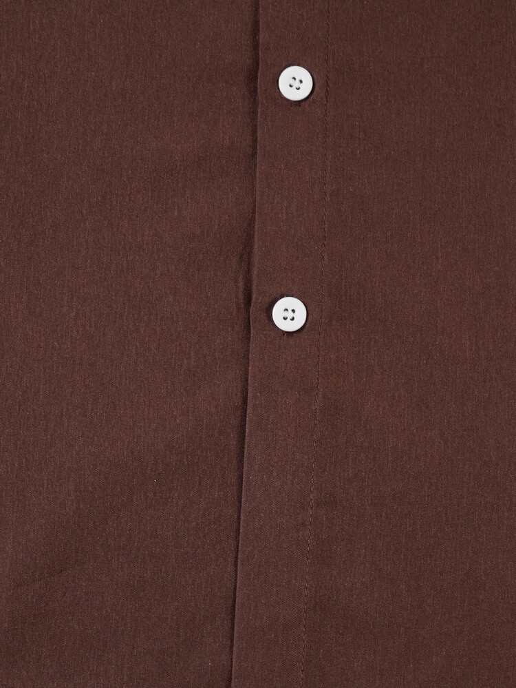 Airaco Men's Solid Color Casual Single-Breasted Long Sleeve Shirt And Pocket Long Pants Set - Multicolor - View 5