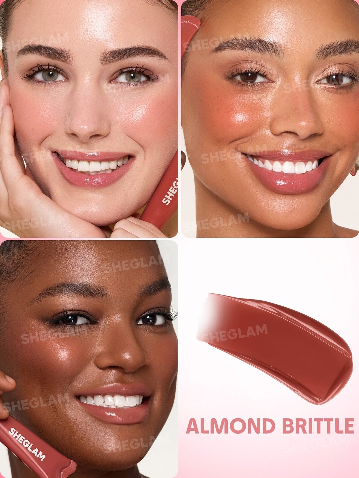 Squeeze & Dot Matte Blush Paint 406 Almond Brittle