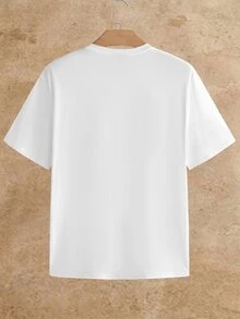 HIMLAND Men's Summer Casual Versatile Solid Color Short Sleeve T-Shirt 3 Pieces Set - Multicolor - View 7