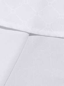 Manfinity Mode Men's White Long-Sleeve Shirt, Suitable For Business And Commuting. - White - View 5