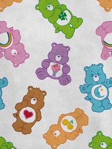 SHEIN X Care Bears 女款白色吊帶背心上衣，適合夜晚外出與日常穿著，夏季可愛 Y2K 風格 - 白色 - 查看 5