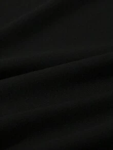 SHEIN 女嬰秋季休閒可愛親子套裝兩件組，創意蝴蝶結花卉圖案字母標語連帽衫與內搭褲，幼兒女童服飾 - 彩色 - 查看 5