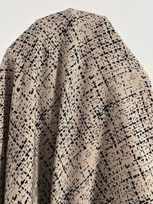 SHEIN Maternity Colorblock Patchwork 2 In 1 Blouse Babyshower Autumn Maternity Fall - Multicolor - View 6