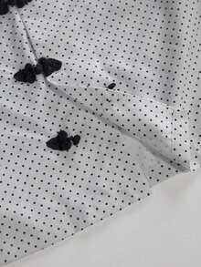 IT Chapter TWO | Manfinity STYNVO Men's 2 In 1 Patchwork Letter Pattern Polka Dot Casual Daily Shirt - Multicolor - View 4