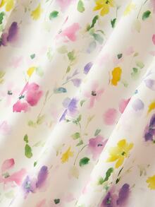 Skyraze Women's Summer Casual Ditsy Floral Midi Dress - Multicolor - View 6