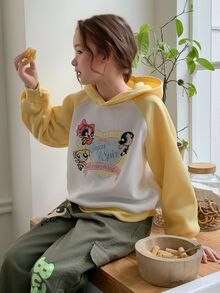 THE POWERPUFF GIRLS X DAZY Tween Girls Sweatshirts Fall - Yellow - View 7