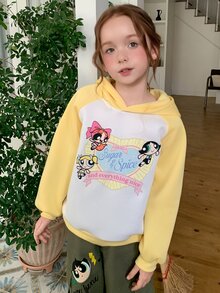 THE POWERPUFF GIRLS X DAZY Tween Girls Sweatshirts Fall - Yellow - View 4