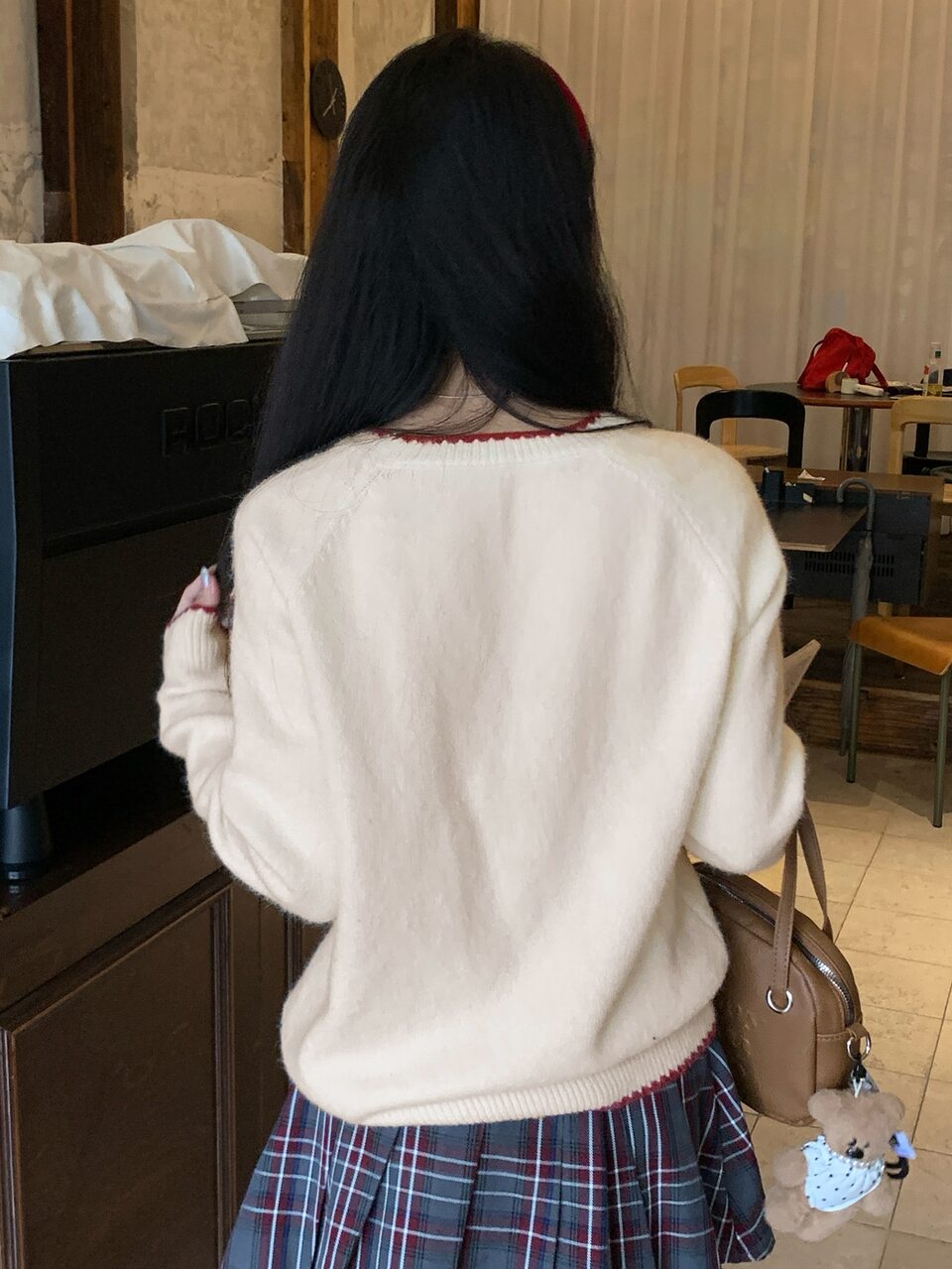 Women's Letter Cartoon Pattern Colorblock Casual Daily Long Sleeve Sweater Fall