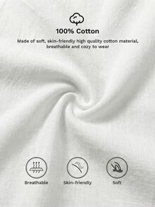 Dayvera Women's V-Neck Lace Trim Cotton White Blouse, Casual Shirt, Teacher Outfits - White - View 9