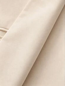 Manfinity Mode Men's Long Sleeve Business Travel Notch Lapel Blazer, Formal - Beige - View 3
