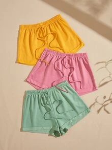 Lullawish 女款運動衫與居家休閒褲 3 件套 - 彩色 - 查看 3