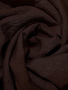 Balvessa French Style Stand Collar Commuter Elegant Versatile Lantern Long Sleeve Blouse - Brown - View 7