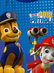 SHEIN | PAW Patrol 小男孩字母卡通印花休閒日常短袖T恤 - 白色 - 查看 4