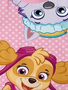 SHEIN | PAW Patrol 女童圓點卡通印花T恤 - 白色 - 查看 5