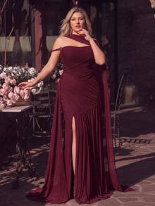Glamrae Women Plus Formal & Evening Dresses - Yellow - View 5