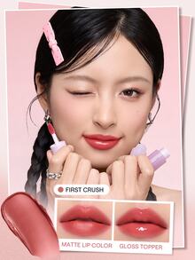 SHEGLAM Mood Switch 霧面&亮澤唇彩雙效-115 First Crush 品牌美妝化妝品 適合女士與女孩 - 115 First Crush - 查看 3