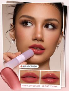 SHEGLAM Mood Switch 霧面&亮澤唇彩雙效-115 First Crush 品牌美妝化妝品 適合女士與女孩 - 115 First Crush - 查看 10