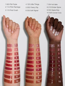 SHEGLAM Mood Switch Dúo de Labiales Mate y Brillante-334 Hot Take Marca de Belleza Cosmética Maquillaje para Mujeres y Niñas - 334 Hot Take - Ver 9