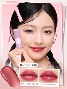 SHEGLAM Mood Switch 霧面&亮澤唇彩雙效-120 Little Things 品牌美妝化妝品 適合女士與女孩 - 120 Little Things - 查看 3