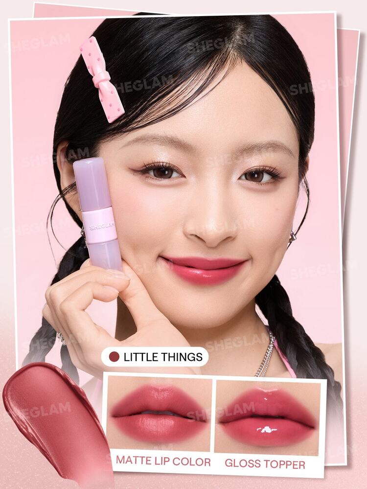 SHEGLAM Mood Switch 霧面&亮澤唇彩雙效-120 Little Things 品牌美妝化妝品 適合女士與女孩 - 120 Little Things - 查看 3