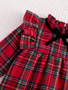 Baby Girls Dresses - Red - View 6