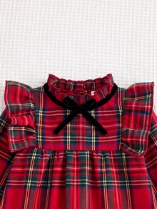 Baby Girls Dresses - Red - View 5