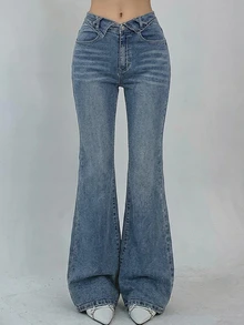 DAZY Slim Fit Skinny Women Jeans - Dark Grey - View 9