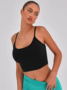Musera Sport 高腰塑形喇叭運動緊身褲（單件），適用板式網球、網球、匹克球、健身房健身 - 水鴨藍 - 查看 3