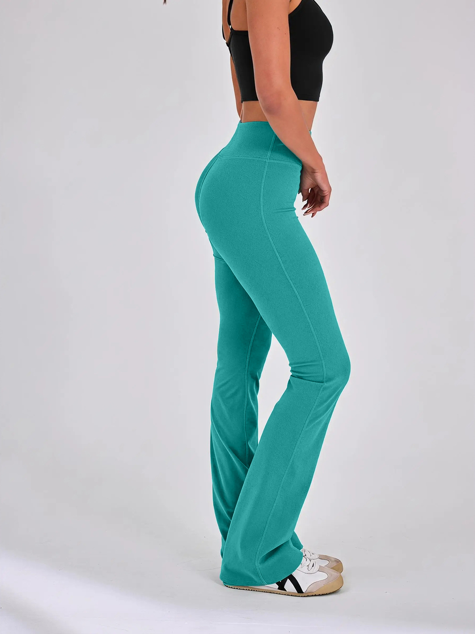 High Waisted Sculpt Flare Sports Leggings Only ,Padel, Tennis, Pickleball Gym Fitness