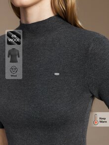 Ontre Women Knit Tops - Grey - View 6