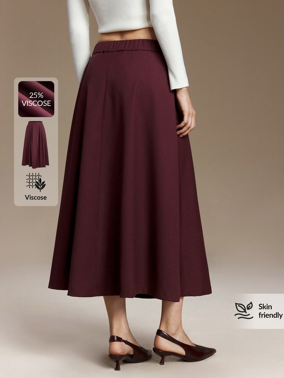 Women Skirts Modern Urban Fashion Business Casual Office Wear, Low-Key Old Money Style Elegant Commuter, Comfortable Versatile Airport Wear Women's