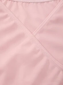 SHEIN Sports Women Sports Tees Tanks Gym Workout Dusty Pink Sporty - Dusty Pink - View 7