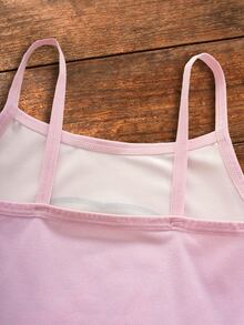 HARRY POTTER X SHEIN 3 Stücke Set süße Camisole mit großem Muster für Kleine Mädchen - Pink - Übersicht 5