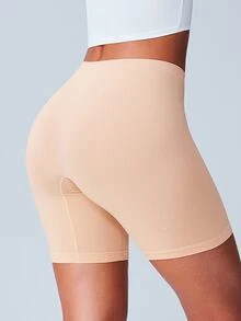 LUVLETTE 2-Pack Ultra-Fine Yarn High-Elastic Seamless Long Boy Shorts  Basic Lingerie As Outerwear - Multicolor - View 2