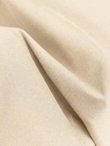 Franclia New Casual Rhinestone Embellished Loose T-Shirt For Women - Apricot - View 4