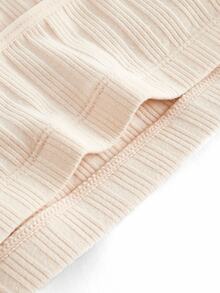 Ocili Women's Comfortable Cotton Rib Knit Bra - Khaki - View 10