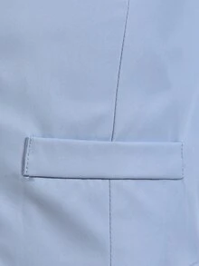 男童 4 件套紳士西裝套裝，嬰兒藍西裝外套、背心、長褲與領帶，適合婚禮、生日、舞會、畢業典禮、返校的正式穿著 - 淺藍色 - 查看 6