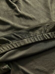 Men's AXEPEAK Casual Fashion Pullover Sweatshirt + Fashion Wide Leg Pants Set - Army Green - View 11