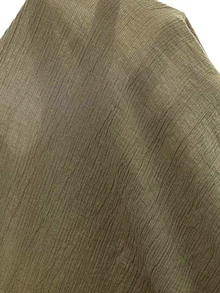 Yasmyna Women's Embroidered Pleated Textured Arabic Traditional Dress Elegant - Green - View 9