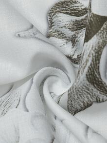 Velvienne Women's Summer French Style Wedding Brunch Formal Dress, Flowy Texture, Pastoral Outfit, Plus Size Evening All White Elegant Celestial - Multicolor - View 3