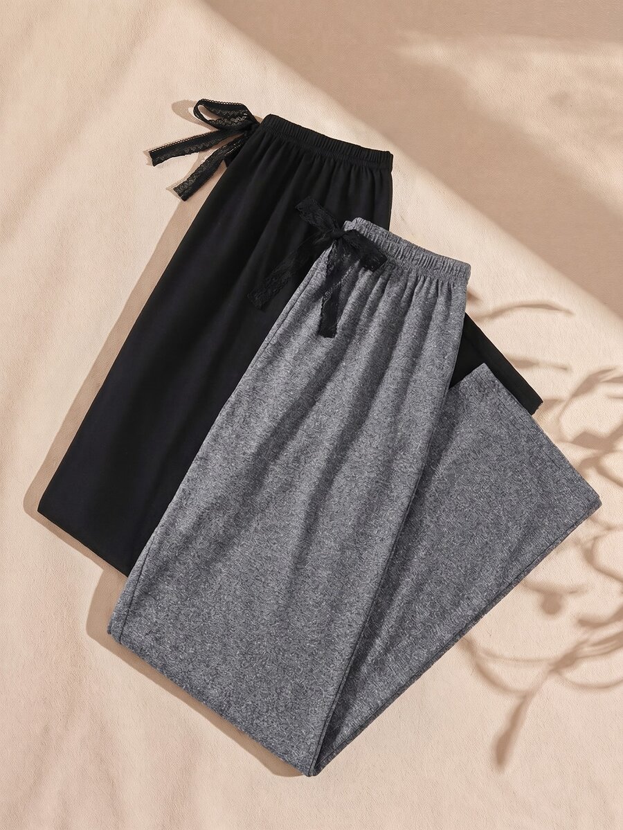 Lullawish 2件套女士标准尺码腰带睡衣套装 - 彩色 - 查看 1