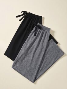 Lullawish 2件套女士标准尺码腰带睡衣套装 - 彩色 - 查看 3
