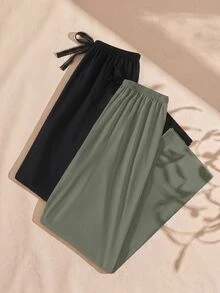 Lullawish 2件套女士腰带睡衣套装 - 彩色 - 查看 1