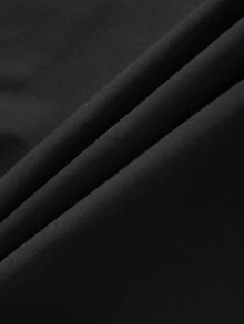 PAVTROS Men's Colorblock Casual Daily Wear Long Sleeve Jacket - Black - View 4
