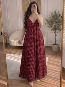 Cévolie Vestidos Tallas Grandes - Café integral - Ver 1