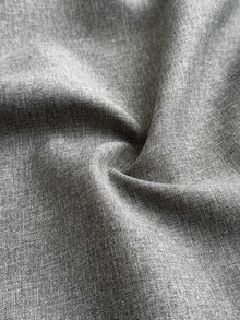 SHEIN EZwear 灰色立領燈籠袖短版夾克 女款 教師節 辦公室 日常 商務 學生之夜 秋季 優雅休閒 - 灰色 - 查看 9