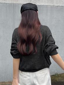 FRIFUL Women's Casual Front Zipper T-Shirt, Autumn/Winter - Grey - View 8